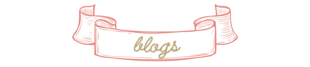 banner with text blogs
