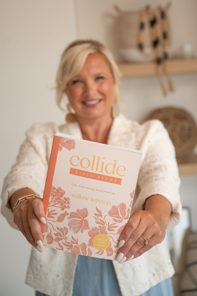 Image of Willow Weston holding Collide Bible Study