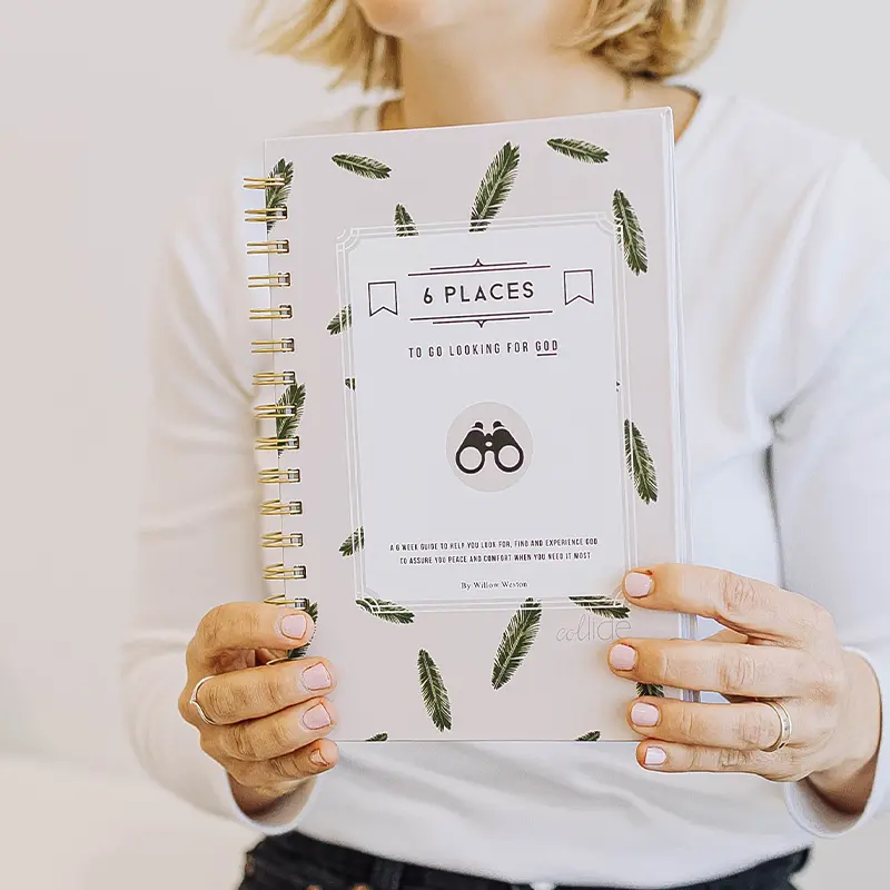 6 Places to Go Looking for God: A Bible Study book cover.