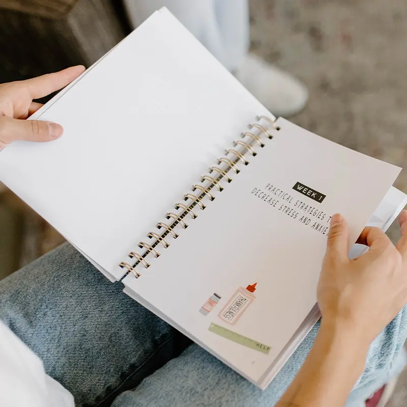 A 5-Week Guide to Help Manage Your Anxiety inside.